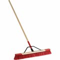 Harper 30 In. W. x 64 In. L. Wood Handle Multi-Purpose Medium Sweep Push Broom 3430A